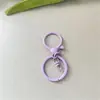 Fecho de Lagosta Colorido Pintado em Liga de Zinco Formato 8 Conjunto de 3 Peças Chaveiro Acessório DIY Gancho Cabide para Brinquedo de Pelúcia