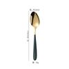 Cuchara creativa de acero inoxidable, linda cuchara china para mezclar postre, fruta, leche, té, cuchara pequeña para sopa, cuchara para adultos, venta al por mayor