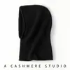 Chapéu Lenço Casaco com Capuz Toalha de Banho Cashmere Solto Espesso Bordado Suéter Proteção para Orelhas Chapéu de Tricô Venda por Atacado