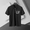 Transfronterizo [Versión Correcta] 26 Camisa Polo de Verano para Hombre de Negocios Estilo Nuevo con Cuello Campana y Mangas Cortas, Estilo Europeo y Americano, Alternativa de Comercio Exterior