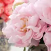 Peônias Artificiais Vintage Europeu Arranjos Florais de Casamento Peônia Decoração Suave Flores Artificiais Fábrica de Origem Suprimentos Florais Atacado