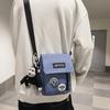 Bolsa de Ombro Masculina Nova Primavera 2022 Bolsa de Pano Casual Moderna Bolsa Pequena de Lona Feminina Bolsa da Moda