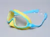 Gafas de natación para niños, nueva máscara de snorkel de marco grande, gafas de natación, gafas con protección nasal para adultos para Amazon en Europa y América