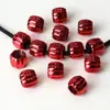 Cor Metálica de Natal Cor de Galvanoplastia UV Resistente à Cor Grande Furo Bola de Amora Frutas Redondas Contas DIY Artesanal Corrente de Celular Acessórios