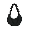 Bolso de nube plisado estilo perezoso para mujer 2026 nuevo bolso tipo dumpling con cordón de un solo hombro cruzado gran capacidad para ir al trabajo bolso bajo el brazo