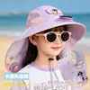 Sombrero de Sol con Ventilador para Niños y Niñas, Sombrero Visera de Protección Solar de Verano, Parasol para Bebé Modelo Nuevo 2026
