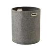 Cesta de lavandería de fieltro nórdico lavable, cesta de almacenamiento de ropa, cesta de almacenamiento de juguetes, cesta de lavandería de alta gama, caja de almacenamiento