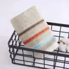 Toallas de Algodón de Alta Calidad al por Mayor, Toallas Faciales, Toallas Absorbentes, Regalos Personalizados, Empacadas Individualmente, Bordado de Poliéster-Algodón para Vendedores Ambulantes