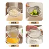 Colador Fino de Malla 304 Tamiz Colador para Comida de Bebé Harina para Hornear Colador de Jugos Pantalla Filtro para Leche de Soya