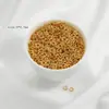 Ventas Directas de Fábrica Oro de 18 Quilates Alta Retención de Color Anillo Abierto Pulsera DIY Hecha a Mano Accesorios para Collares Anillo de Conexión Anillo Abierto Al por Mayor
