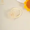 Accesorios para el Cabello Nuevos Transfronterizos Europeos y Americanos Flor de Malla Simple Banda Fina para el Cabello que no Aprieta Diadema Protectora para la Fontanela del Bebé