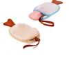 Red Espumadora de Dibujos Animados para Bolsa de Jabón, Especializada para Lavado Facial y Baño, Bolsa de Red de Baño Espumadora de Doble Cara