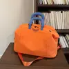Bolsa Deportiva de Nailon de Moda para Fitness Gran Capacidad con Asa Telescópica Bolsa de Viaje Casual Ampliable Práctica Bolsa de Maternidad para el Parto