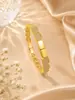 Pulsera de lujoso diseño floral y de hojas con incrustaciones de circonita, elegante, con estilo, sofisticada, versátil, adecuada para fiestas, ir al trabajo y como regalo