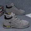 Botas Martin para Hombre 2026 Otoño Nuevo Suela Gruesa Antideslizantes que Aumentan la Altura Zapatos Deportivos Casuales Transpirables Calzado de Trabajo Zapatos de Tabla KS8893