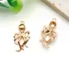 Acessórios de Joias DIY Pingente Série Oceano Ouro Kc Tartaruga Polvo Concha Estrela do Mar Estrela Pulseira Colar Pingente