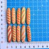 Comida de Simulação e Saco de Brincar Mistura para Pão Baguete Acessórios de Resina DIY Capa de Celular Material para Cordão de Cabelo Saco Grampo de Cabelo Cordão de Cabelo Árvore