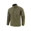 SARH Nova Jaqueta de Lã para Esportes ao Ar Livre Cardigan de Lã Grão de Milho Dupla Face Camuflado Roupa Exterior Tática