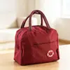 Bolsa de almuerzo portátil, bolsa térmica, bolsa para lonchera, bolsa de almuerzo con correa, bolsa de almacenamiento para lonchera, para el trabajo, la escuela y puestos callejeros al por mayor
