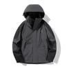 Conjunto de Jaqueta Três em Um 2024 com Forro de Fleece, Roupa de Montanhismo à Prova de Vento e Impermeável, Impermeável Profissional