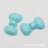 13 * 23mm fundo plano cor arco acessórios de resina diy acessórios de cabelo artesanais creme cola telefone shell material de beleza
