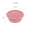 Escorredor de Plástico Cesta para Legumes Cesta Cozinha Espessada Lavar Legumes Enxaguar Arroz Cesta para Legumes Doméstica Filtro de Água Filtro de Frutas Cesta de Água