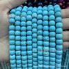 Venda Direta da Fábrica Contas Soltas Turquesa Contas Tipo Antigo Azul Turquesa Contas de Ábaco Turquesa Semi-Acabadas Joias DIY