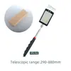 Herramienta de recogida magnética Yunbei Barra de absorción de hierro magnético Barra de extensión telescópica Herramienta de reparación de automóviles Espejo cuadrado Espejo redondo Cabezal de linterna