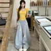 Camiseta de Manga Corta de Color Sólido Única y Hermosa de Estilo Francés para Mujer, Diseño Nicho, Ajuste Slim, Top Sexy con Cuello Corazón para Verano