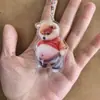 Adorno Colgante de Acrílico Lindo Creativo Juguete para Aliviar el Estrés Llavero Shiba Inu Gordito