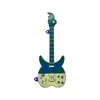 Casa de Juego Guitarra de Plástico Mini Instrumento Musical Juguetes Juguetes para Niños Accesorios Decoración de Escena Utilería