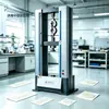 Máquina de Pruebas de Tracción de 10 Toneladas Máquina de Pruebas de Resistencia a la Tracción con Correa de Malla Metálica Máquina de Pruebas de Tracción con Correa de Malla de Placa de Acero