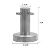 Gancho Único de Acero Inoxidable Amazon para Colgar Ropa en Baño, Cocina y Baño, Gancho de Acero Inoxidable 304