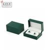 Caja de Aretes para Oreja Caliente Aretes Caja de Almacenamiento de Aretes Papel Relleno de Cuero Caja de Empaque de Ángulo Recto Caja de Empaque de Joyería para Anillos de Boda