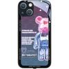 Oso de Flor Degradada Manzana 13 Funda para Teléfono Móvil Iphone12Pro Luz de Llamada Entrante 15 Celebridad de Internet 14Max Nuevo Modelo 16 Aplicable