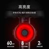 Nuevas luces traseras para bicicleta luces traseras de bicicleta luces traseras de 3 LED luces individuales para coche luces de advertencia de batería por la noche