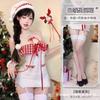 Meio Açúcar Gravidade Sexy Tomara-que-caia Veludo Saia de Quadril Roupa de Natal Cos Halloween Roupa Íntima Sexy 1099