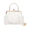Bolsa Qipao estilo chinês transfronteiriça Nova tendência nacional Bolsa de mão de noite requintada para mulheres Bolsa de corrente versátil e moderna para ombro único e transversal
