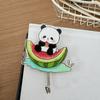 Copyright Gancho de puerta de panda caricatura estudiante Yiwu baño regalo pequeño lindo gancho acrílico sin perforación