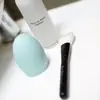 Limpiador de brochas de maquillaje de silicona directo de fábrica limpiador de brochas de belleza limpiador de brochas de rubor limpiador de huevo de brocha en stock al por mayor