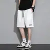 Pantalones Cortos Deportivos Casuales de Verano para Hombre, de Seda Helada, Delgados, de Secado Rápido, Sueltos, de Baloncesto, Cinco Puntos, Ropa Exterior, Playa