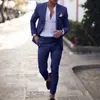 Comércio Exterior Transfronteiriço Novo Terno de Impressão Digital Conjunto de Duas Peças Masculino Tamanho Grande Blazer de Terno Terno Masculino
