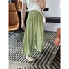 ¡Perfecto para el verano! ~Pantalones finos de verano Tencel para mujer 2026 nuevo estilo holgados rectos de pierna ancha cropped casuales
