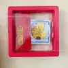 Año del Caballo Calcomanía Dorada para Teléfono Oro Puro 999 Tesoro de Riqueza Invitación de Princesa Fortuna Regalo de Dinero Caja de Regalo de Negocios Juego