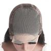 Peluca de Cabello Humano Real Onda Corporal, Rizo Serpiente, Gorro sin Pegamento, Pelucas de Encaje de Cabello Humano, Envío Transfronterizo