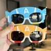 Gafas de Sol Polarizadas para Niños Capitán América Silicona Suave Niños Gafas de Sol para Niños Fuera de la Escuela Mostrar Gafas para Niños