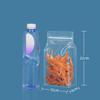 Bolsa de Embalaje Autoportante Transparente con Sellado de Ocho Lados, Bolsita para Snacks, Granos Varios, Bolsa de Plástico para Embalaje de Alimentos de Azufaifo con Leche para Llevar en la Mano