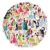 8-500 Adesivos Pegajosos Hello Kitty Cor Mickey Zootopia Sophia à Prova d'Água