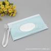 Bolsa de Lenços Umedecidos Spot Eva Bolsa Satchel Cor Pura Bolsa para Lenços Zíper Selado Bolsa Hidratante Bolsa Satchel com Aba
