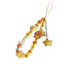 Nueva Cadena con Colgante de Estrella de Cara Sonriente de Dibujos Animados Correa para Lanyard de Teléfono Móvil Colgante para Bolso Llavero Correa para Funda de Teléfono para Hombres y Mujeres